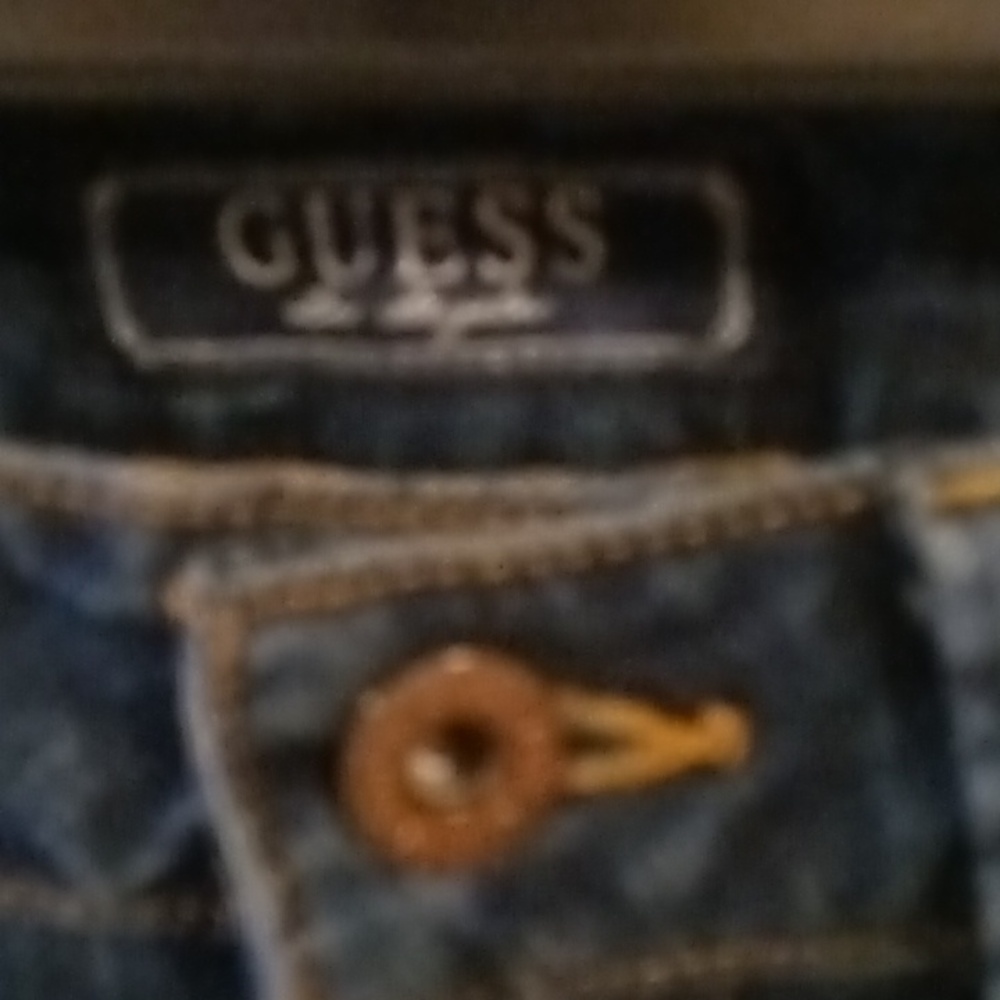 FINAL PRICE GUESS "BRITTNEY SKINNY" blue denim jeans Size 27